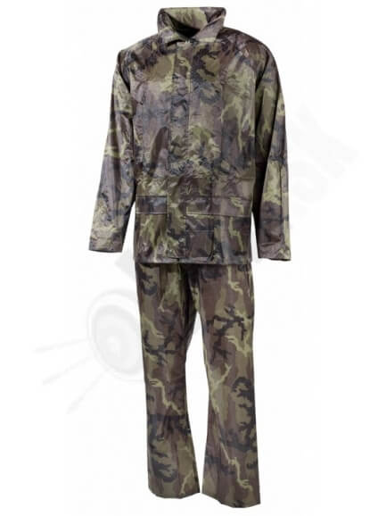 3.9. Pršiplášť maskáčový na lov a outdoor využitie dvojdielny CZ 95 (9020)