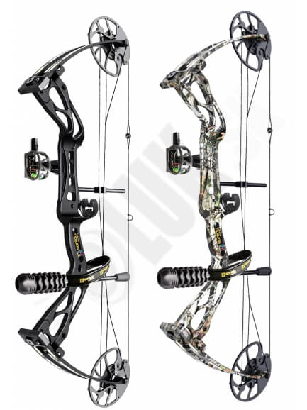 1.7.1 Sanlida Dragon X8 kladkový luk - univerzálny set pre začínajúcich 10-60 lbs čierny/camo