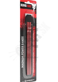 Náhradná guma do praku King Rat Magnum band červená trubicová (83621)