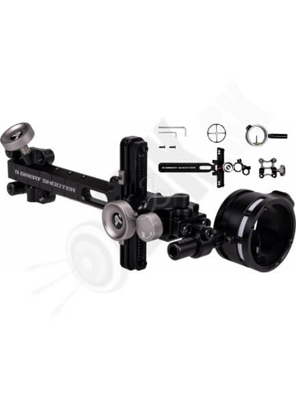 3. Zameriavač na kladový luk na súťaženie so scope AGS Great Shooter odnímateľný