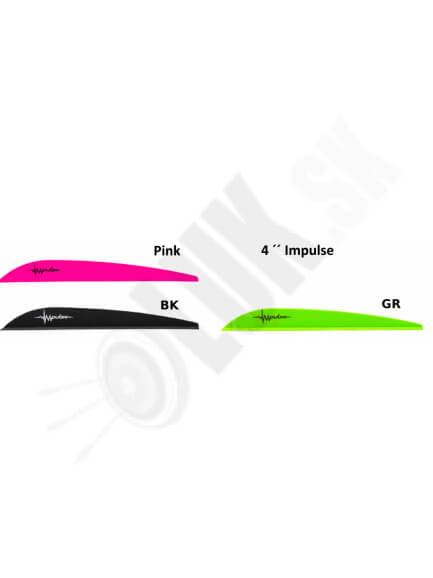 1.8. Letky Bohning Impulse 4´´ plastové s nízkym profilom