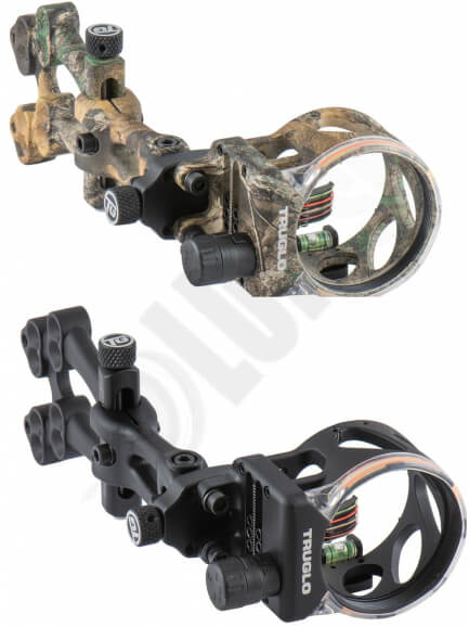2.5. Lovecký zameriavač na kladkové luky TRUGLO VEROS ULTRA-BRIGHT 5pin + svetlo camo (4519)