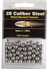 Saunders cal. 28 caliber oceľové guľôčky 7mm do praku 150 ks (835097)