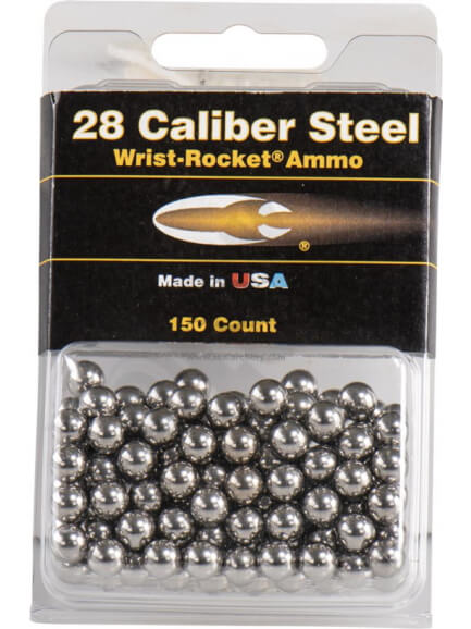 2.5. Saunders cal. 28 caliber oceľové guľôčky 7mm do praku 150 ks (835097)