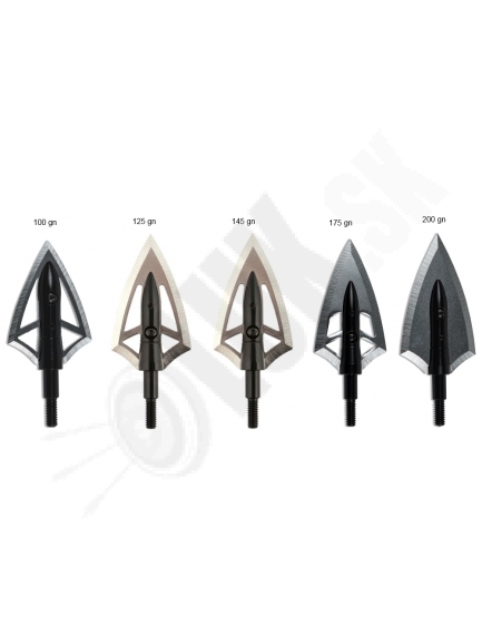 2.6.5 Lovecký hrot German Jager 100/125/145/175/200 gn 3ks
