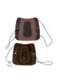 Šnurovací kožený rýchloupínací chránič Bucktrail hnedý (20765)