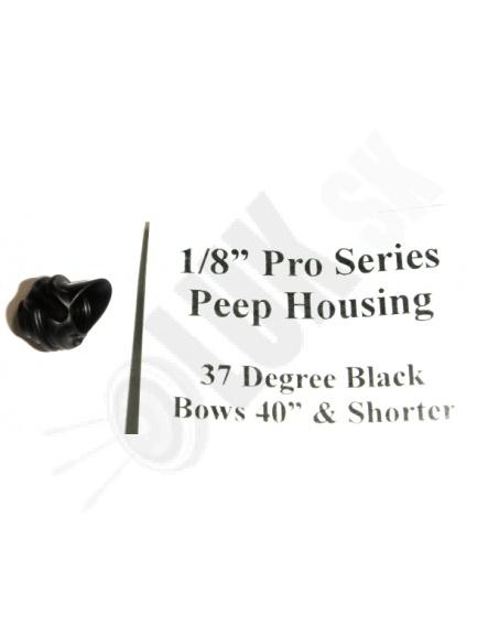 4.8. Specialty archery PRO SERIES peep 37/45  s tienidlom (hooded) (1/8)  (70311,70318)