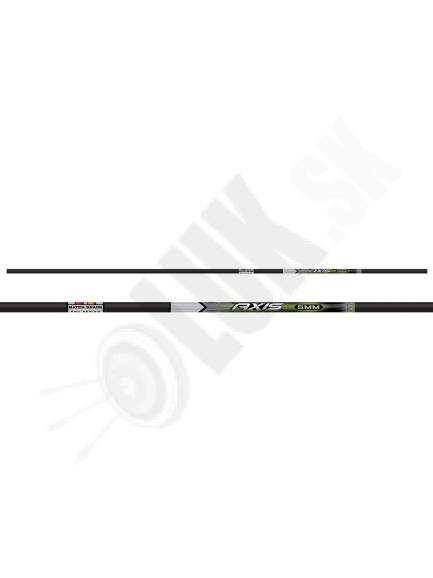 8.7 Easton AXIS 5mm Match Grade HYBRID 26 HIT w/ COLLAR trubka /šíp 200/260/300/340/400/500/600 (30341)