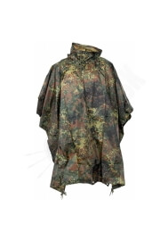 Nepremokavé maskovacie pončo s kapucou rip stop MFH 144x223 cm  M95 CZ camo/ flectarn camo  (9018)