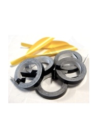 Lepiace pásky na letky SPIN WING wrapping tape tčierne prichytávacie 4 feet (5600x,y) 